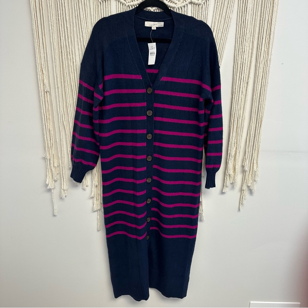 Loft long cardigan sweater
